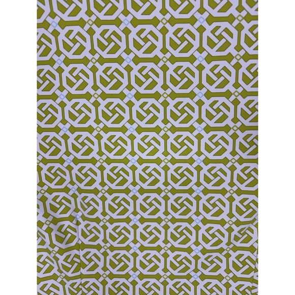 J. McLaughlin Womens Medium Geometrical Print 3/4 Sleeve Stretch Pullover Blouse - Picture 7 of 16